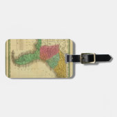 N. en S. Carolina. Bagagelabel (Voorkant horizontaal)