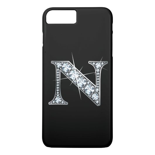 N Faux "Diamond Bling"-Hoesje Case-Mate iPhone Case (Achterkant)