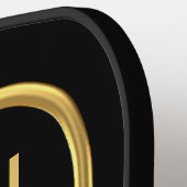 N Gold Initiaal Pickleball Paddle (Links Detail)