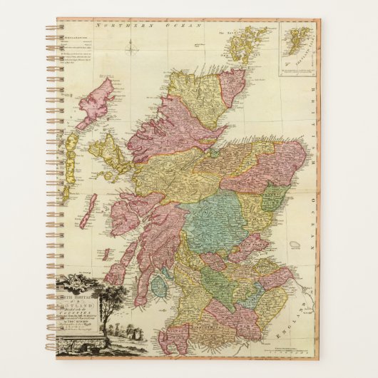 N. Groot-Brittannië, Schotland Planner (Voorkant)