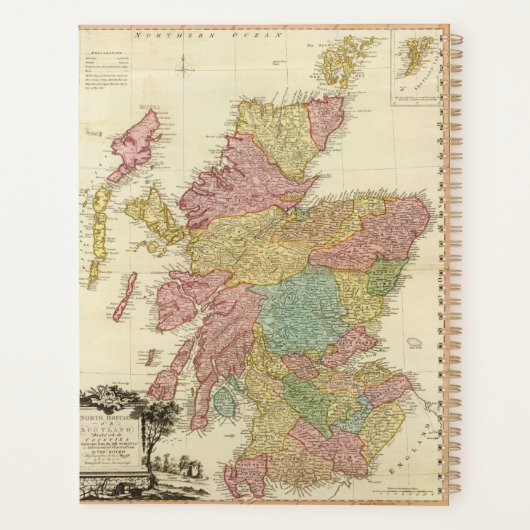 N. Groot-Brittannië, Schotland Planner (Achterkant)