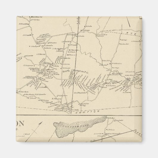 N Hampton, Newton Magneet (Voorkant)