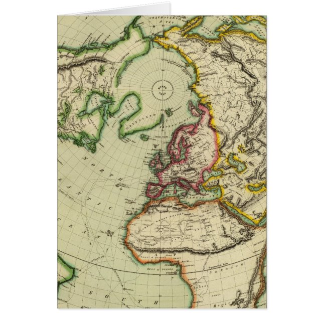 N Hemisphere, vliegtuig van Londen (Voorkant)