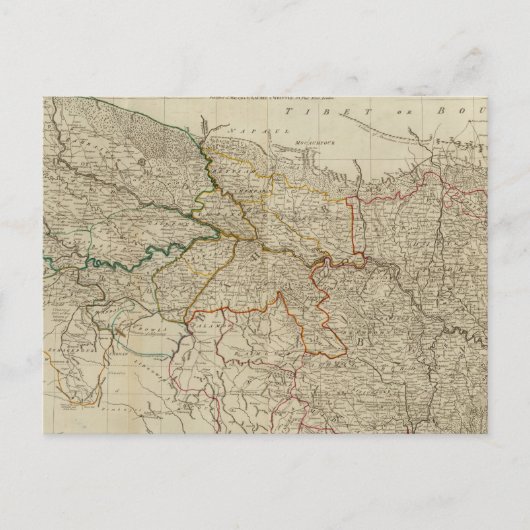 N Hindostan 2 Briefkaart (Voorkant)