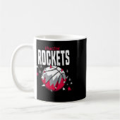 N Houston Rockets Schets Sterren Koffiemok (Links)