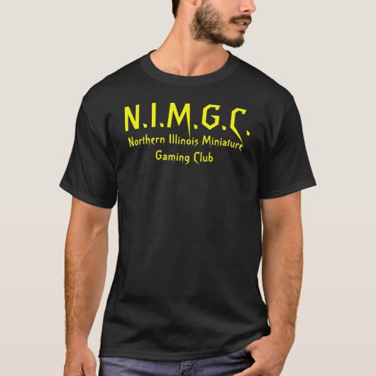 N.I.M.G.C., Northern Illinois Miniature Gaming ... T-shirt (Voorkant)