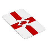N. Ierland Vlag Magneet - Star & Hand op Cross (Rechterzijde)