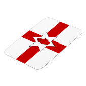N. Ierland Vlag Magneet - Star & Hand op Cross (Linkerzijde)
