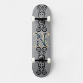 N.initialen Persoonlijk Skateboard (Voorkant)