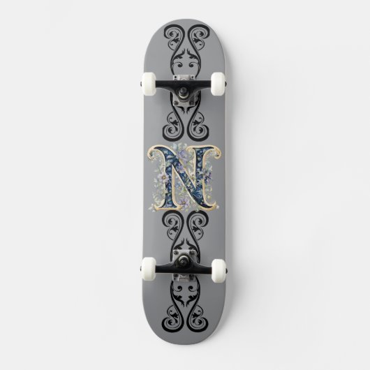 N.initialen Persoonlijk Skateboard (Voorkant)