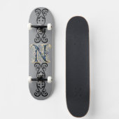 N.initialen Persoonlijk Skateboard (Voorkant)