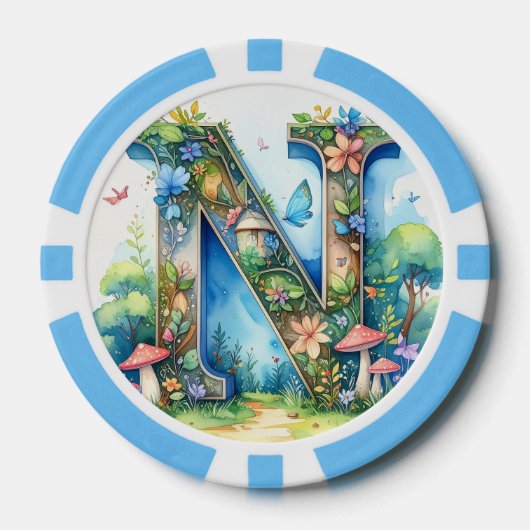 N.initials Poker Chips (Voorkant)