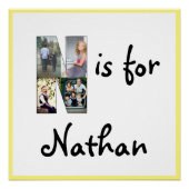 N is voor Naam Poster (Voorkant)