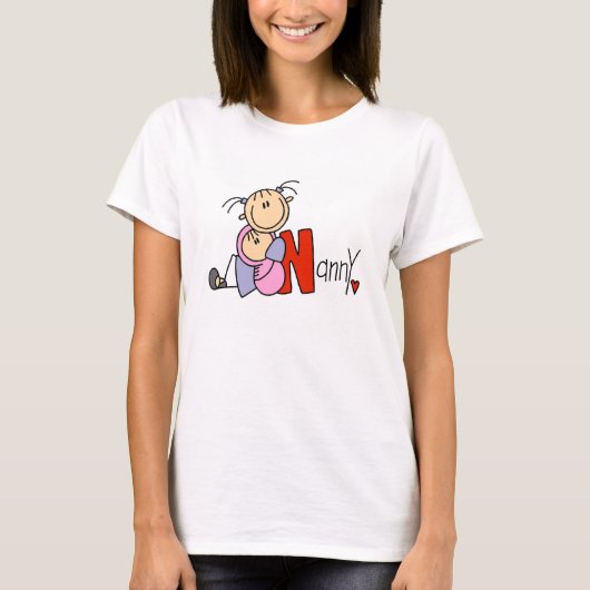 N is voor Nanny T-shirt (Voorkant)