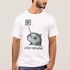 N is voor Narwhal T-Shirt