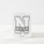 N is voor Nash Matglas Koffiemok (Center)