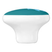 N is voor Nessie Keramische Knop (Zijkant)