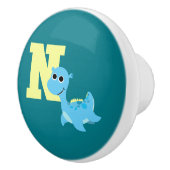 N is voor Nessie Keramische Knop (Rechts)