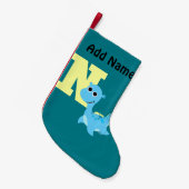 N is voor Nessie Kleine Kerstsok (Voorkant (Hangend))