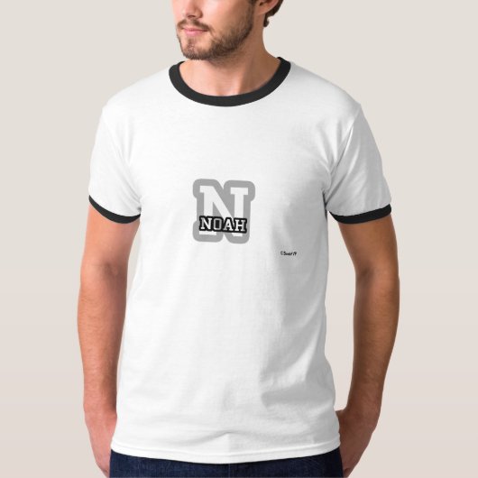 N is voor Noah T-shirt (Voorkant)