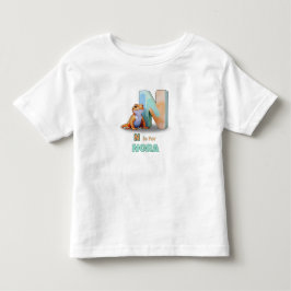 N is voor Nora - Persoonlijke Peuter T-shirt