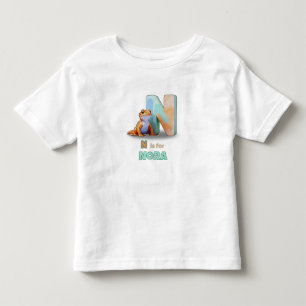 N is voor Nora - Persoonlijke Peuter T-shirt