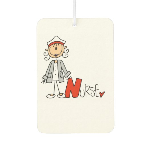 N is voor Verpleegkundige Luchtverfrisser (Voorkant)