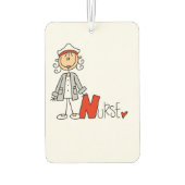 N is voor Verpleegkundige Luchtverfrisser (Achterkant)