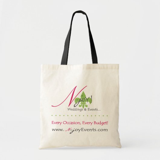 N-joY. boodschappentas Tote Bag (Voorkant)