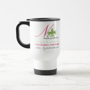 N-joY. St. Louis White met Black Travel Mug Reisbeker