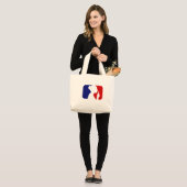 N.L.A. GROTE TOTE BAG (Voorkant (model))