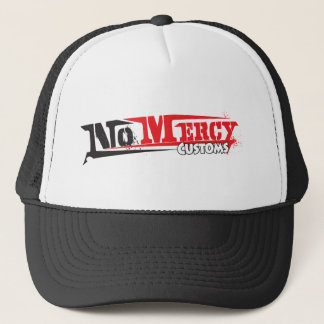 N.M.c. witte logo Trucker Pet