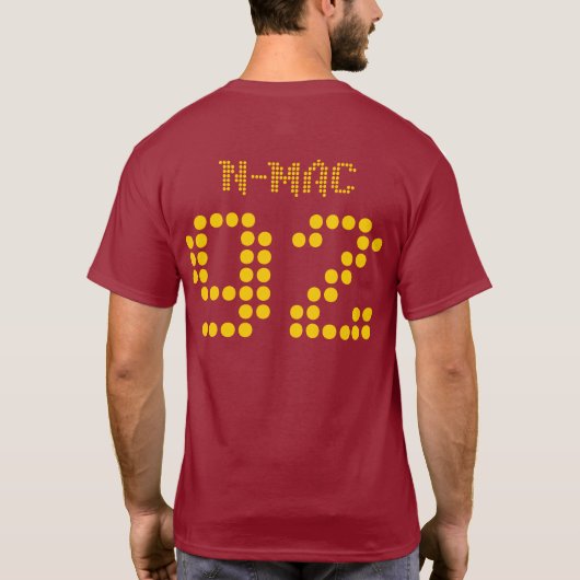 N-MAC 92 T-SHIRT (Achterkant)