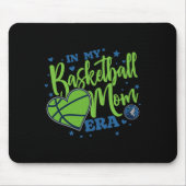 N Minnesota Timberwolves Mother's Day Sketll Mom E Muismat (Voorkant)