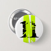 N monogram ronde button 5,7 cm (Voorkant /achterkant)