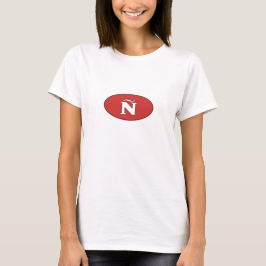 ñ n t-shirt (Voorkant)