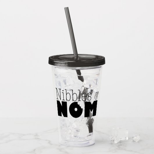 N&N Tumbler Dark Acryl Drinkbeker (Voorkant ijs)