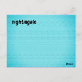 n - nachtelijke flash - kaart (Achterkant)