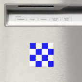 "N" (November) Vlag Code van seinen Magneet (Insitu (Vaatwasser))