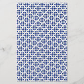 N November Waterverf Nautical Signal Flag Flyer (Voorkant)