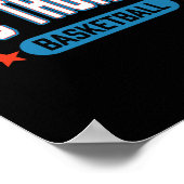 N Oklahoma City Thunder Sketll Americana Poster (Hoek)