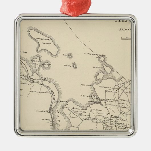 N pt Alton Metalen Ornament (Voorkant)