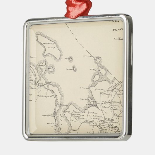 N pt Alton Metalen Ornament (Links)