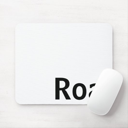 n "Roar" mousepad/wit Muismat (Met muis)