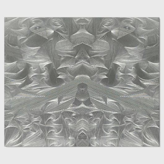 N ruimtegeometrie cadeaupapier (Zoom)