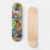 n-s1ave Street Graffiti Deck Persoonlijk Skateboard (Voorkant)