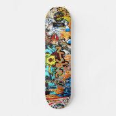n-s1ave Street Graffiti Deck Persoonlijk Skateboard (Voorkant)