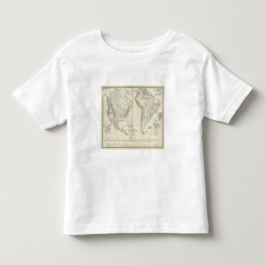 N & S America fysiek Kinder Shirts (Voorkant)