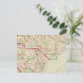 N & S Carolina 2 Briefkaart (Staand voorkant)