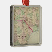 N & S Carolina 2 Metalen Ornament (Rechts)